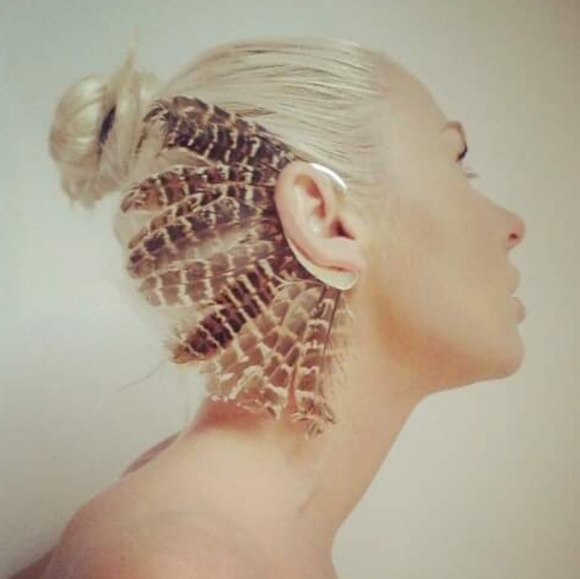 Free People Jewelry - Festival feather ear cuff earrings